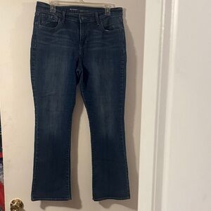 Old Navy Dark Blue Boot Cut Jeans